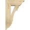 Ekena Millwork Olympic Traditional Rough Sawn Bracket w/ Offset Brace, Douglas Fir, 6"W x 14"D x 22"H BKT0604X14X22OLY01RDF - alternate 3